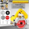 High-Power Multifunctional Handheld Electric Saw for Tile, Stone, Metal, and Marble Cutting