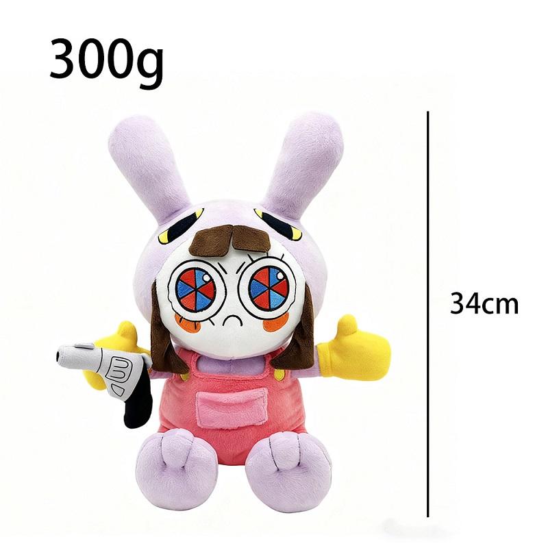 Meid Jax Knuffel Jax Meid Digitale Circussen Pluche Pop Jax Meid Pluche Knuffel Konijn Pluche Dier Zacht Verjaardagscadeau