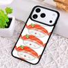 Kawaii Sushi Crowd Phone Case for iPhone 17 Air 16 15 11 12 14 13 Pro Max Shockproof Cover