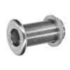 1in Thru Hull Fitting Connector 316 Stainless Steel Water Drain Outlet for Marine Boats Yacht