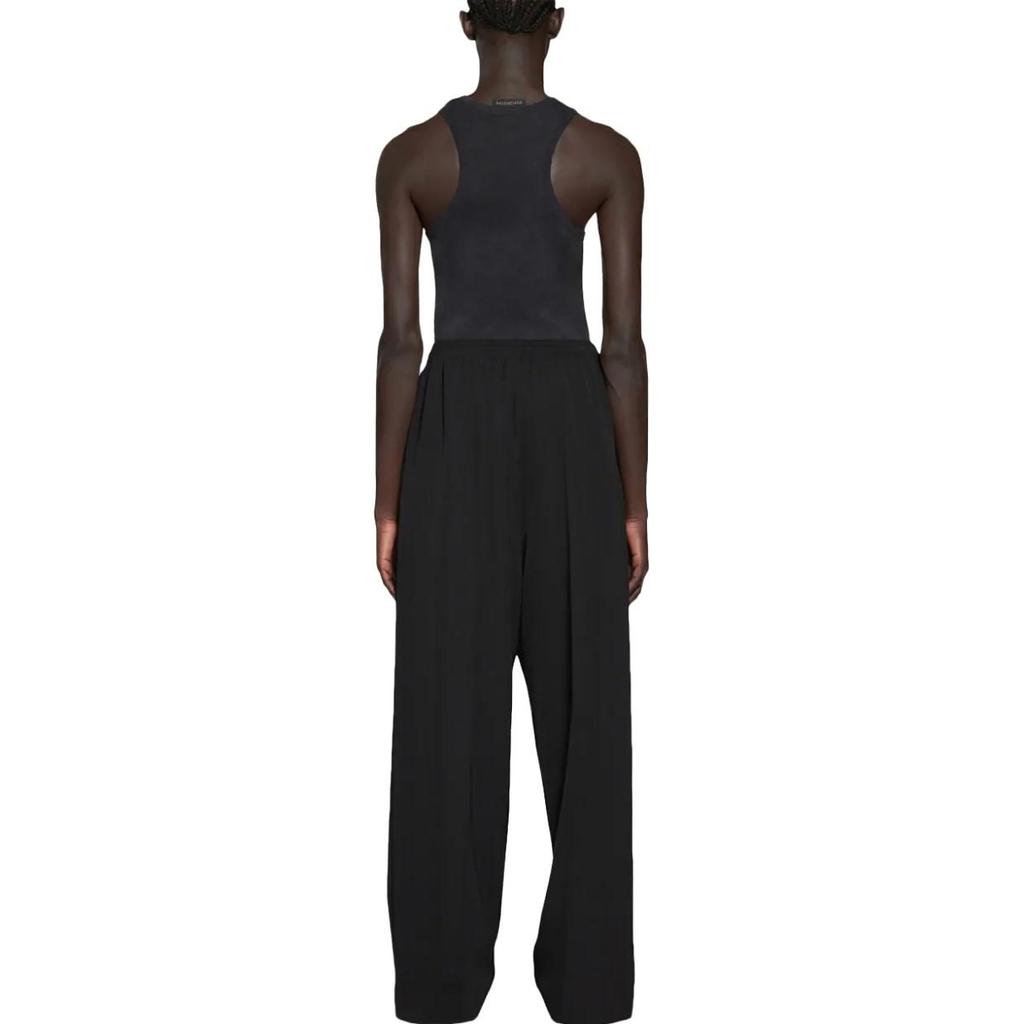 Balenciaga Elastic Waist Straight Leg Trousers 743903TNT391000