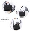 Shoulder bag for many horizontal [manukori] men, crossbody, handbag, pockets, lightweight, waterproof, nylon,