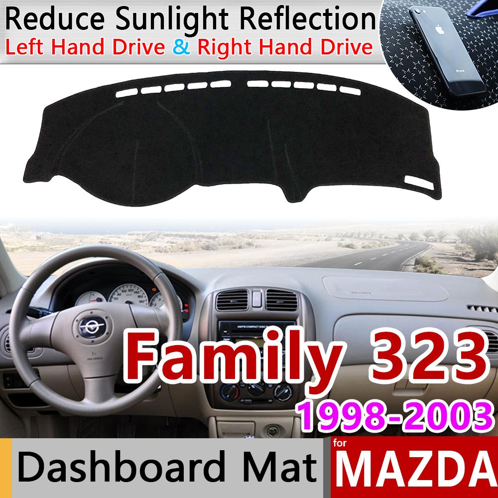 

for Family 323 1998~2003 BJ Anti-Slip Mat Dashboard Cover Pad Sunshade Dashmat
