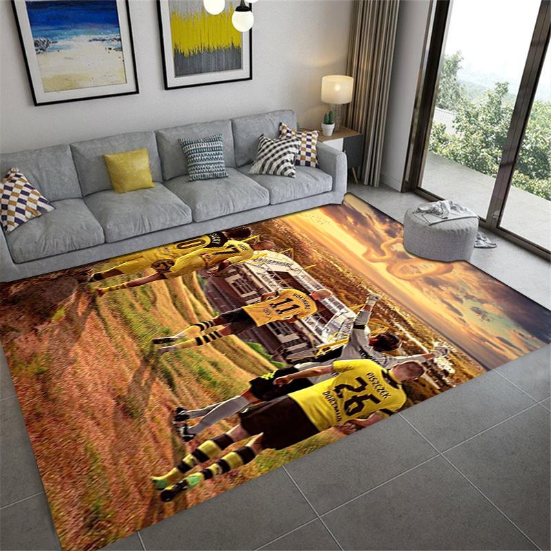 2025 Νέο Χαλί Dortmund για Σαλόνι Υπνοδωμάτιο Σπίτι Διακόσμηση Καναπέ, Παιδικό Χαλάκι Δαπέδου Αντιολισθητικό 27
