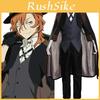 Bungo Stray Dogs Costum Cosplay Nakahara Chuuya Ținută Exquisită Retro de Detectiv