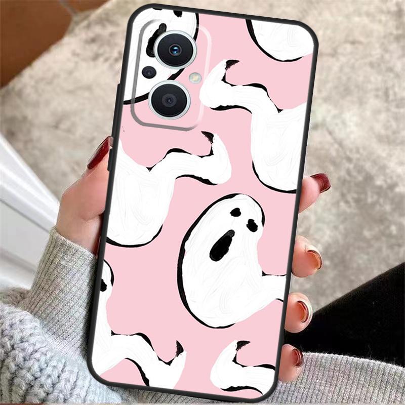 HALLOWEEN Phone Case For OPPO Reno 5Z 4Z 2Z 8T Reno 4 5 6 7 8 Lite OPPO Find X6 X5 Pro X2 X3 Neo Lite