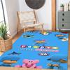 Alfombra de Piso Personalizada con Nombre de Pocoyó Alfombra de Oficina Adecuada para Comedor Salas de Juegos Cocina Entrada Alfombra Antideslizante Decoración de Oficina de Anime