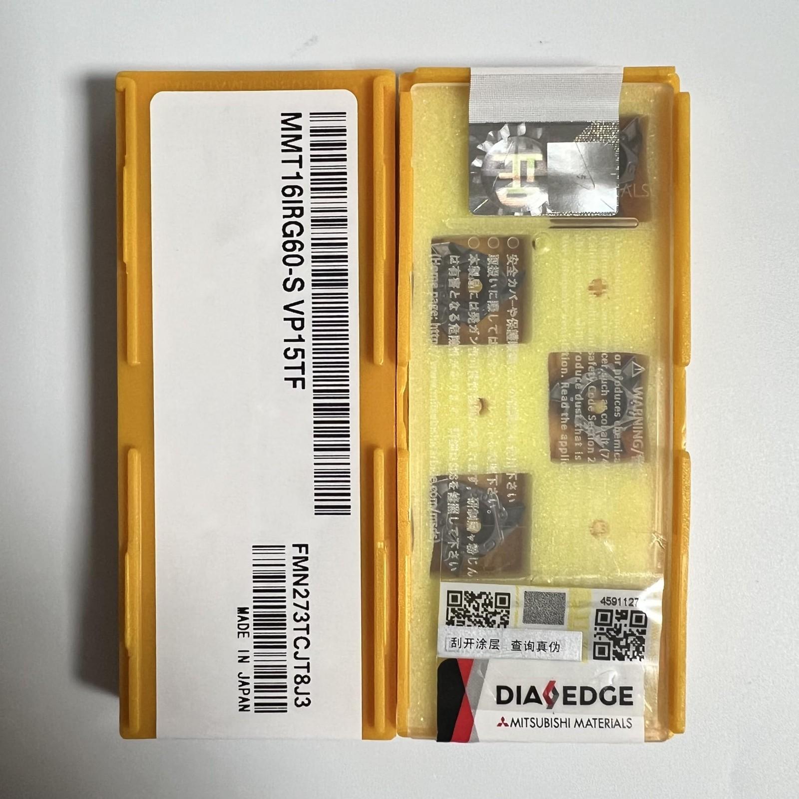

MITSUBISHI / MMT16IRG60-S VP15TF / Carbide CNC Blade 10 Pcs