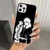 Black White Hunter HXH Phone Case for Iphone 16 15 14 13 12 Mini 11 Pro Max 16E X XS XR 7 Plus 8 SE 2020 Soft Funda Print Shell