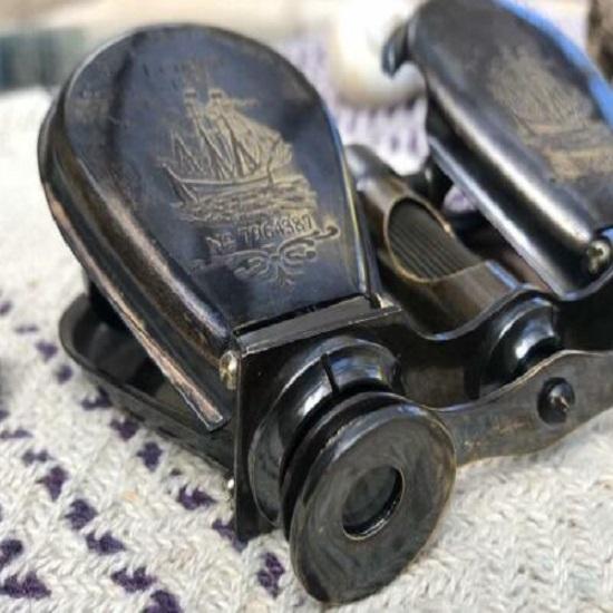 Vintage Pirinç Dürbün | Antika Dürbün Denizcilik Aleti Koleksiyonluk Hediye