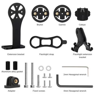 Fahrradcomputerhalter Fahrradlenker-Kamerahalterung MTB Rennrad Stoppuhr Tacho Halterung für Garmin Edge Bryton CatEye