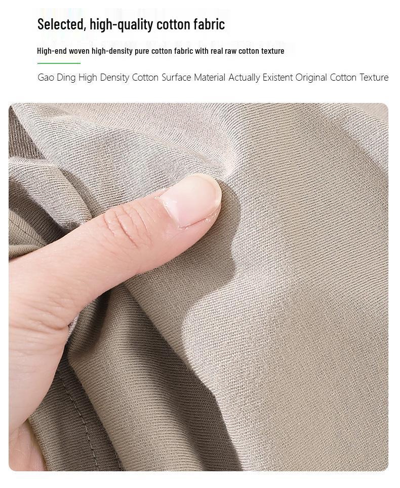 Unisex 180g Combed Cotton Round Neck T-shirt, Short Sleeve, Plain Color, Logo Print, Base Layer Shirt