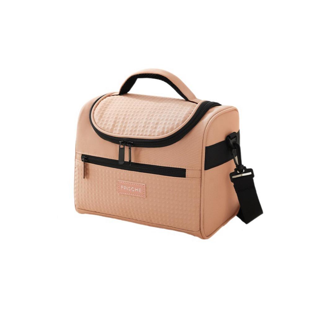 Durable Handle Lunch Box Large Capacity Tote Food Container Practical Insulated Lunch Bag  Travel