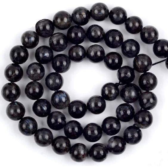 

6/8/10 мм Натуральный Черный Гиперстен Круглые Каменные Бусины для Изготовления Ювелирных Изделий DIY Рукоделие Браслет Ожерелье Шармы Поделки Ручная Работа (Диаметр изделия 10mm 37pcs beads
