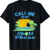 Call Me On My Shell Phone Beach Shirt for Vacation T-Shirt