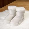 Large Size Snow Boots Women's New Winter Casual Furry Warm Thick-soled Cotton Boots