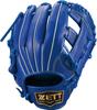 ZETT Youth Baseball Soft Royal Blue BJGB74520F Glove, Steer, All-Around, Left-Handed Throw, (2500), Size Small,