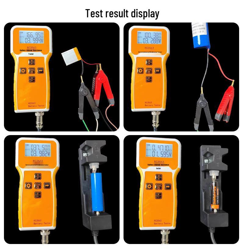 High-Precision Internal Resistance Tester for Ternary Lithium, Storage Batteries, and 18650 Cells