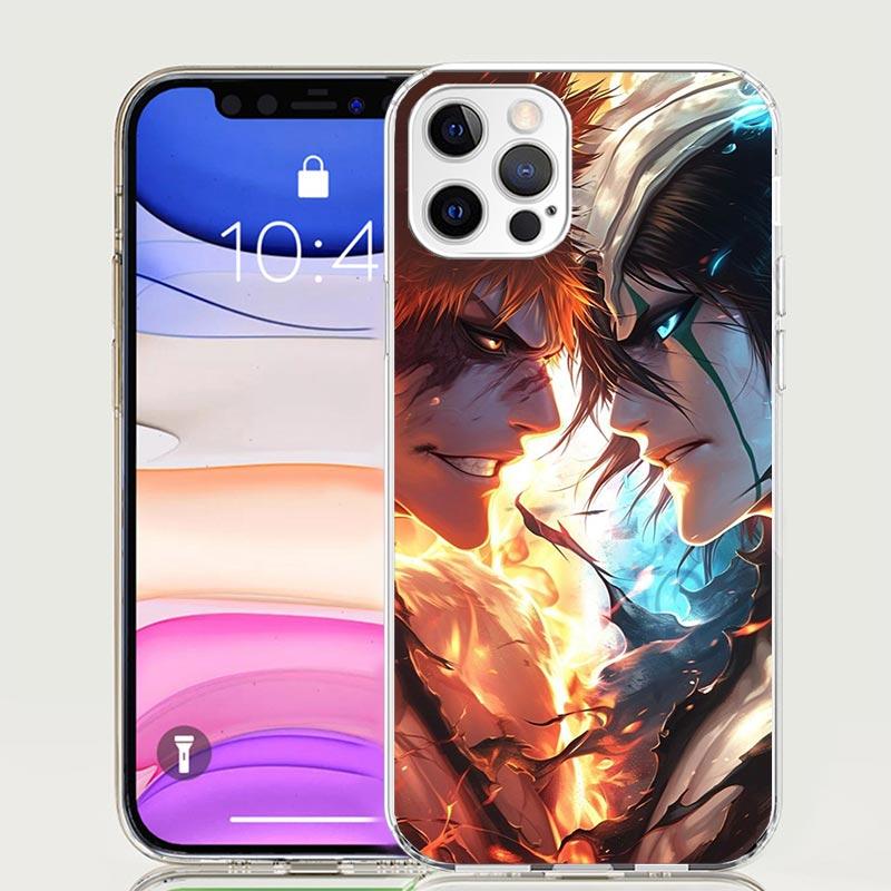 Kurosaki Ichigo Bleach Phone Case For iPhone 17 Air 16 15 Plus 11 14 Pro Max 13 Mini 12 7 8 + SE Pattern Art Customized Cover 17