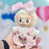 Labubu 17cm Blind Box Doll Clothing - First & Second Gen Macaron Silicone Pendant Outfit