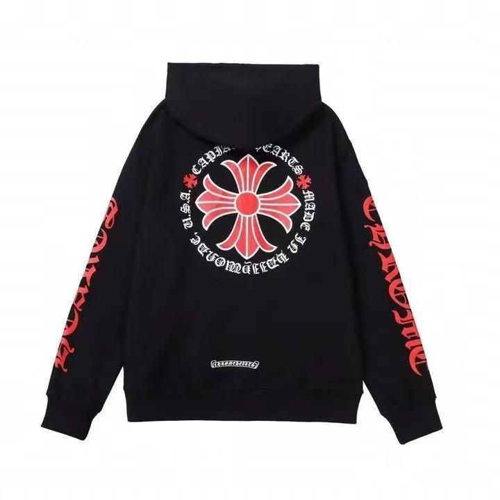 Cross25SS CH Autumn/Winter Luo Family Print Zipper Cardigan Hoodie Medium