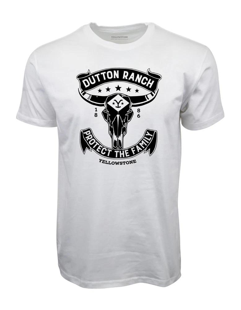 Yellowstone Dutton Ranch Protect Your Family Graphic T Shirt S