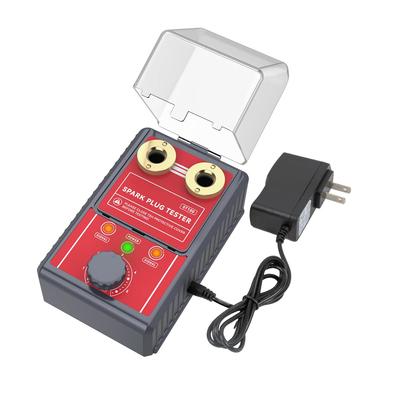 Testeur de Bougies d'Allumage Automobile Double Trou Testeur de Bobine d'Allumage Moteur 0-6000 tr/min Fréquence Réglable Voiture