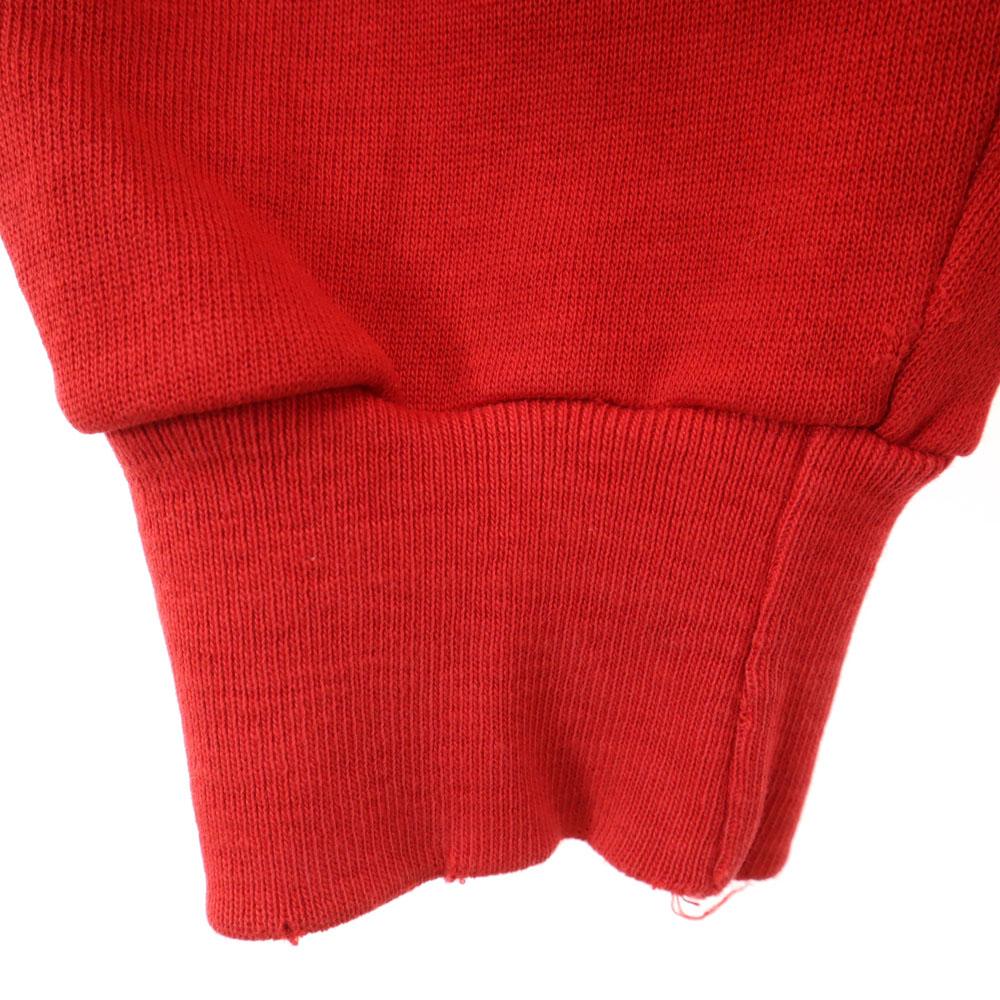 Champion 90s Made in USA Old Blue Tag Long sleeve sweat trainer XL Red Men's Used