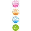 Skater Non-woven 3D Mask 7 Pieces for 2-3 Years Old Children 3 Layer Structure Sumikko Gurashi Okaiyasan MSKB1N-A