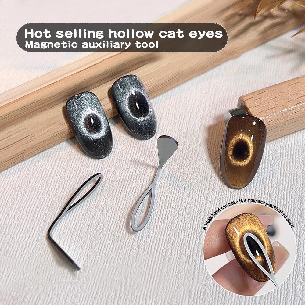 Magnetisches Cat Eye Nagelkunstwerkzeug - Multifunktionaler Gel-Nagellack-Magnet