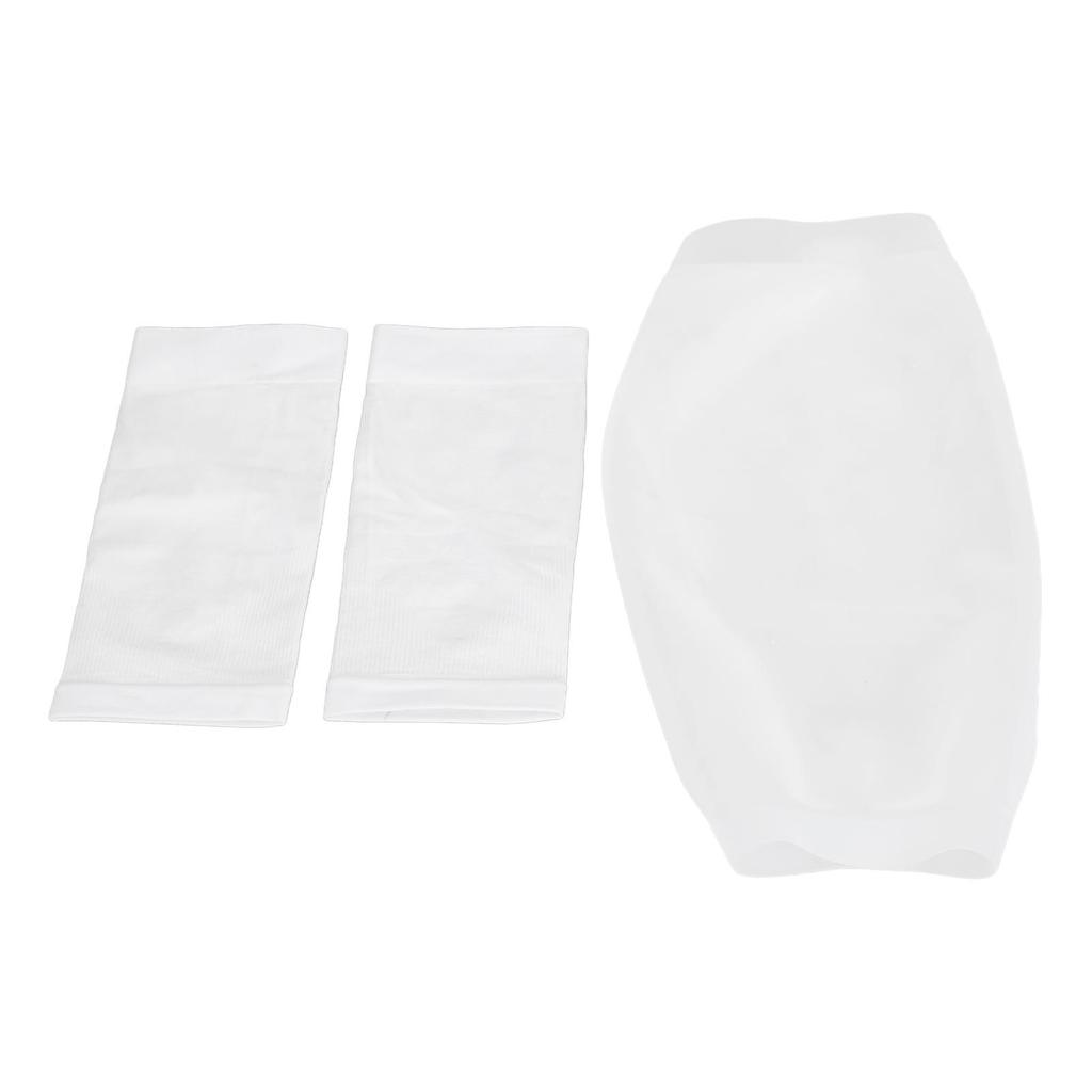 Upper Arm Cast Cover for Shower Waterproof Upper Arm Line Sleeve Protector Silicone Elbow Cast Cover