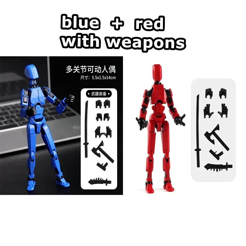 2/3/9PCS-Lucky Puppets 13 Doll,Multiple Styling Combinations Robot Model,Cheap Holiday Gift,Cool Robot Doll Desktop Decoration
