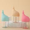 High Temperature Resistant Pet Nursing Bottle Detachable Lid Design Silicone Nipple Puppies Drinking Milk Bottles Anti-slip
