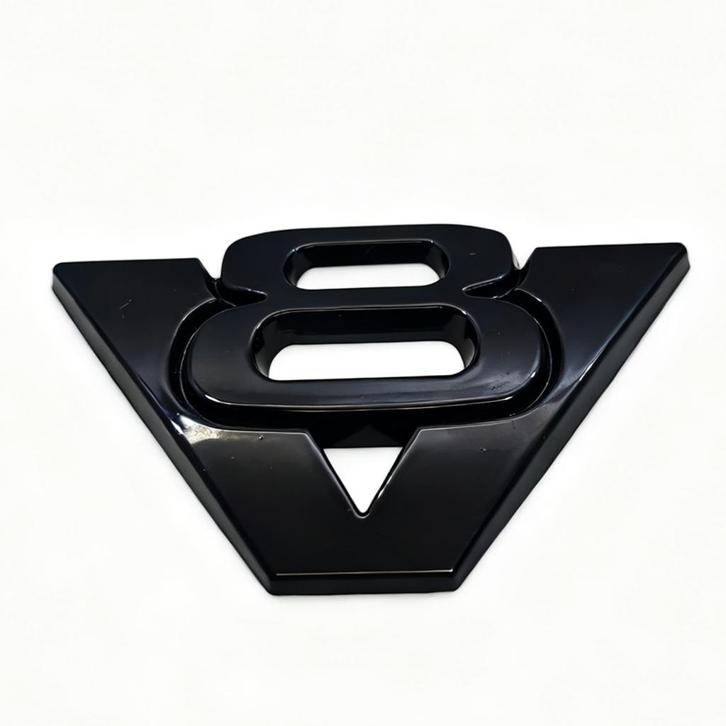 Emblemi Metallici per Auto V6 V8 Adesivi Metallici 3D per Auto Accessori Universali per Modifica Auto Auto da Corsa Motociclette Pick-up SUV