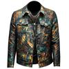 2025 New Men's Lapel Jacket Trendy Fashion Casual Jacket 20255