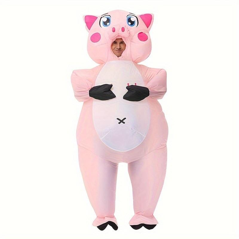 Pig Cosplay Adult Inflatable Costume For Halloween Parties Performances Stage