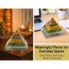 Dhan Yog Pyramid Vastu for Home - Certified Pyrite for Money Magnet Success | Pooja Vastu Decorative Items for Home Gifts