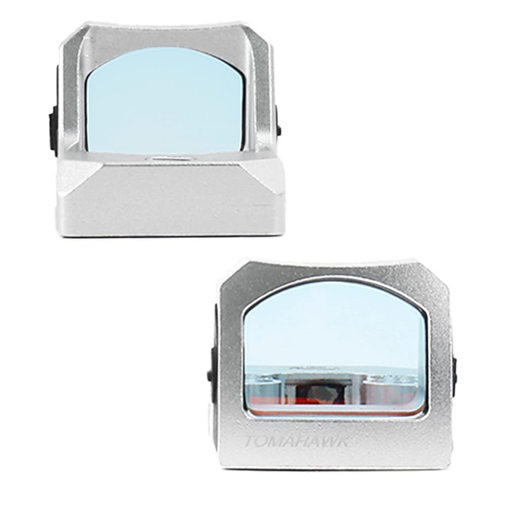 SWAMP DEER OPTICS 1x24 Mini Dot Sight, Open Dot Sight, Compatible with 20mm Rails, Airsoft Sight (SL)