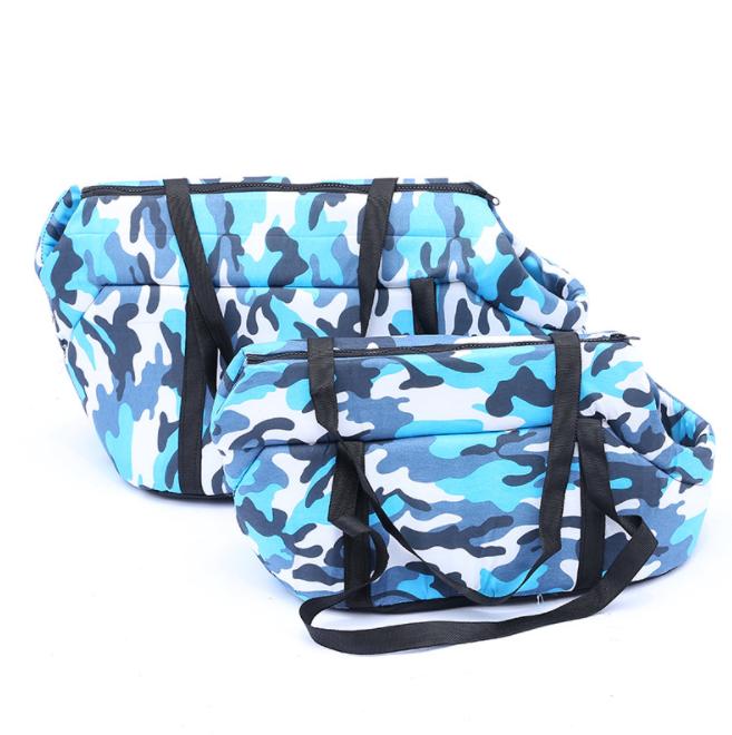 Foldable Zipper Closure Car Pet Carrier Bag Breathable Portable Dog Cat Travel Handbag Vehicle Outdoor Pet