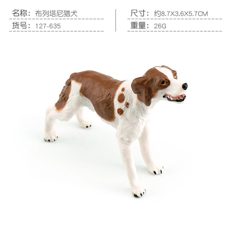 10 Simulation Boxer Husky Bulldog Bull Terrier Shepherd Newpoliton Dog Model Static Ornament