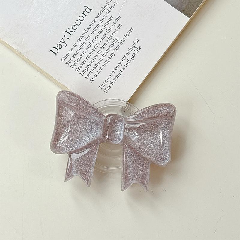 

Wind Paste Mobile Phone Airbag Bracket Desktop Bow Decorative Support Frame Watching Dramas