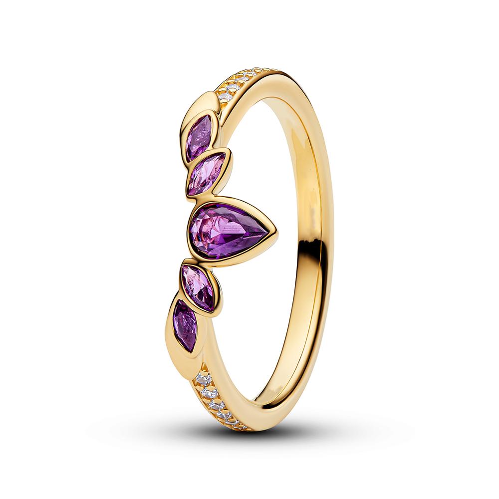 2025 Zircon Inlaid Princess Ring Series Women's Party Jewelry 925 Silver Ring