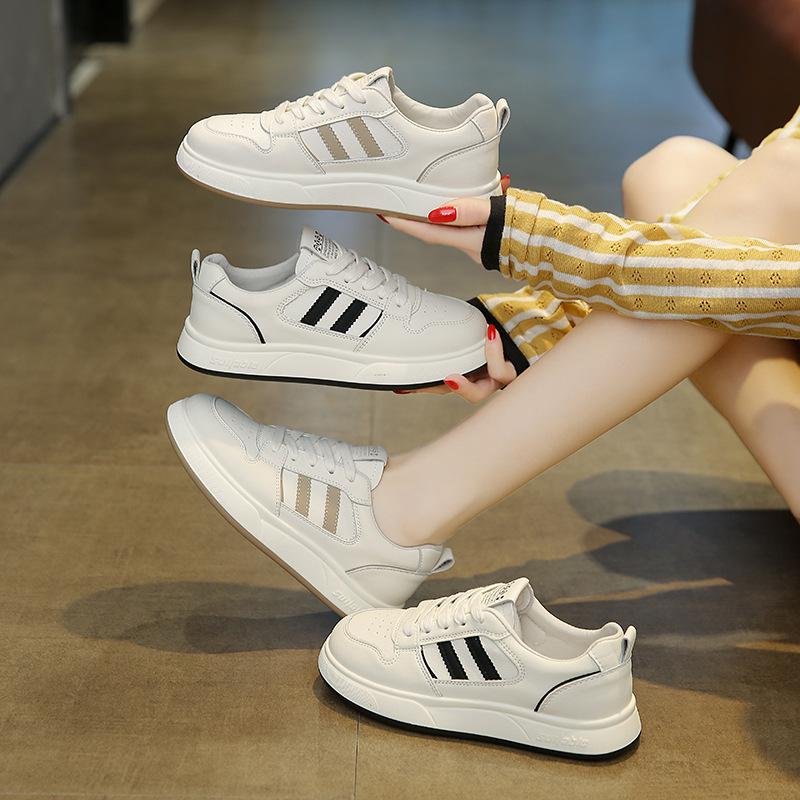 Spring and Autumn Popular Platform Sports Board Shoes, New Fashion Niche Super Fire Versatile Lace-up Sports and Leisure Board