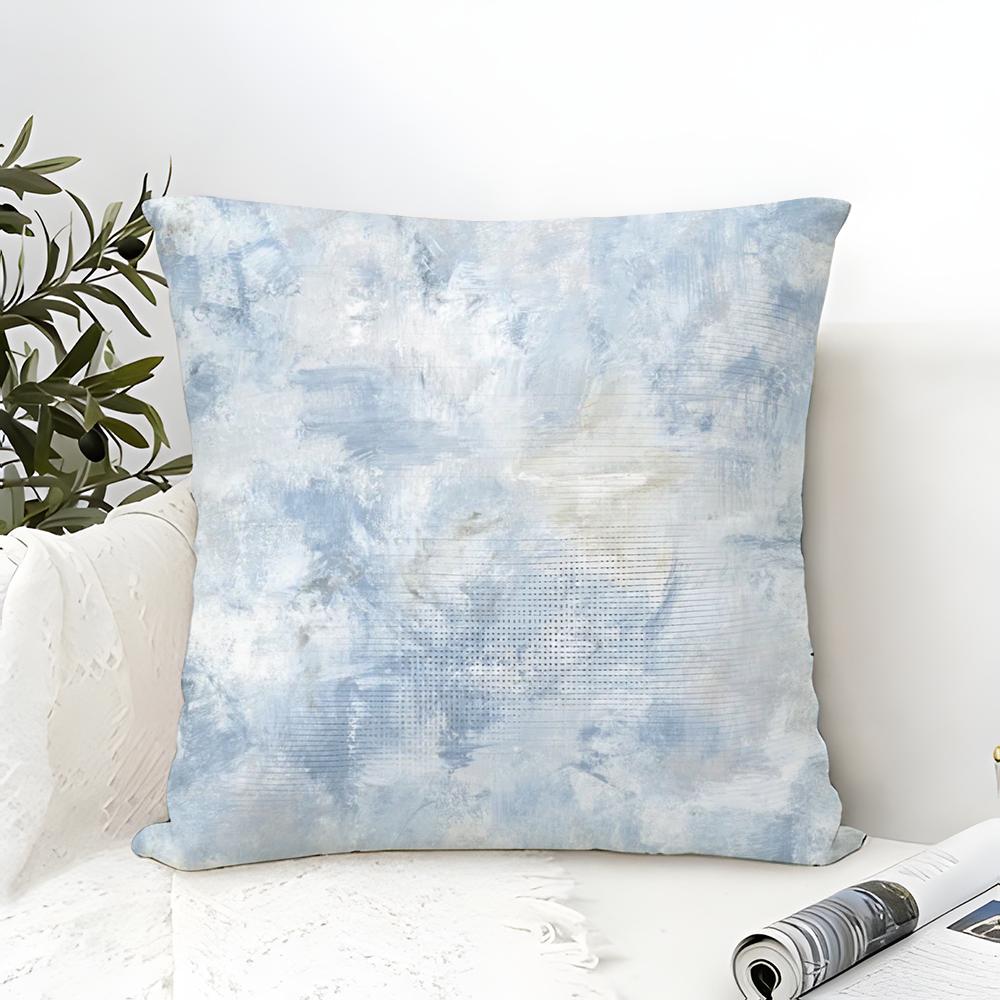 Artistic Abstract Pattern Pillow Case Linen Pillow Case Sofa Home Decor Cushion Cover Cushion Cove