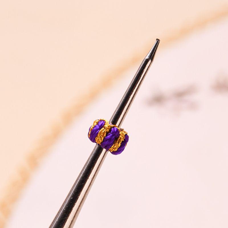 Lotus Holder Coil Taisui Hand-Woven DIY Fixed Ring Partition Buckle Sequin Carrying Strap Necklace Rope Accessories