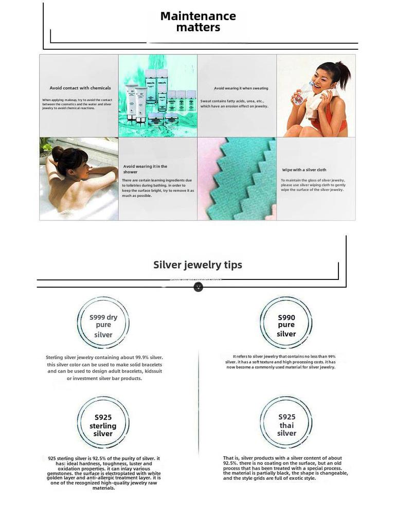 Dora White Copper-Plated Silver 925 Starry Sky Glass Beads Bracelet