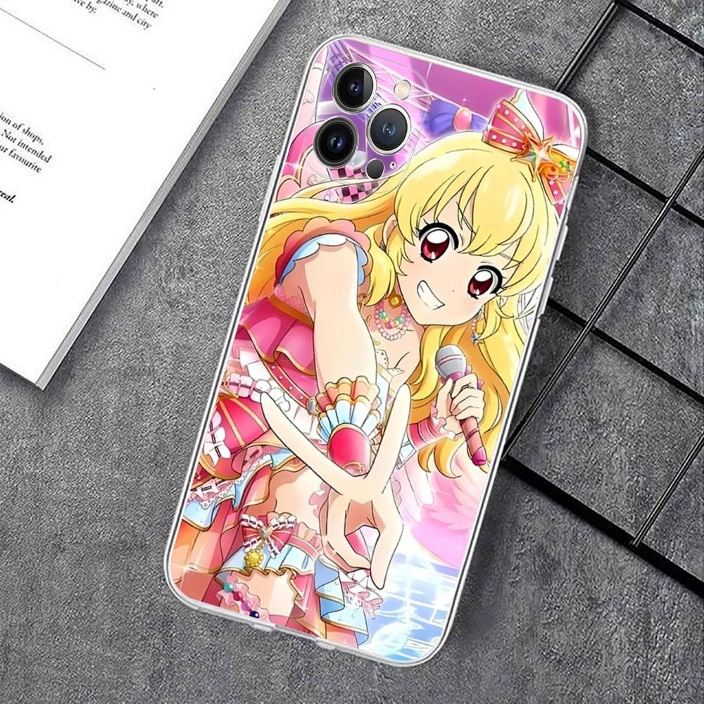 Anime A-aikatsu Phone Case For IPhone 16 15 14 11 12 13 Mini Pro XS Max Cover 6 7 8 Plus X Funda Shell