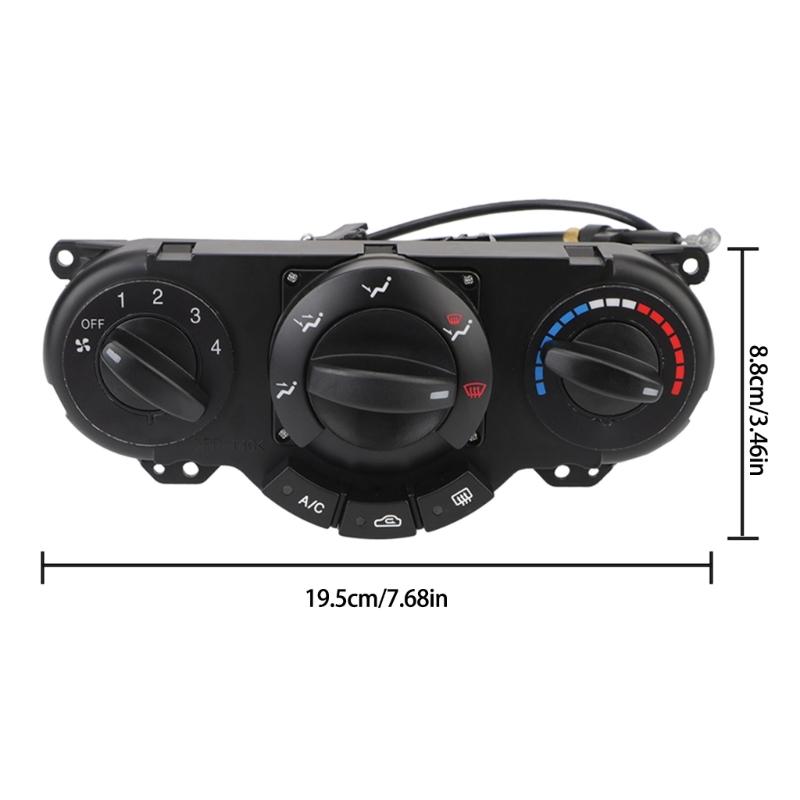 Air Conditioning Heater Panel Adjustment Switch Knob for Nubira Lacetti J200 96615408 9016241 Vehicle Interior Comfort