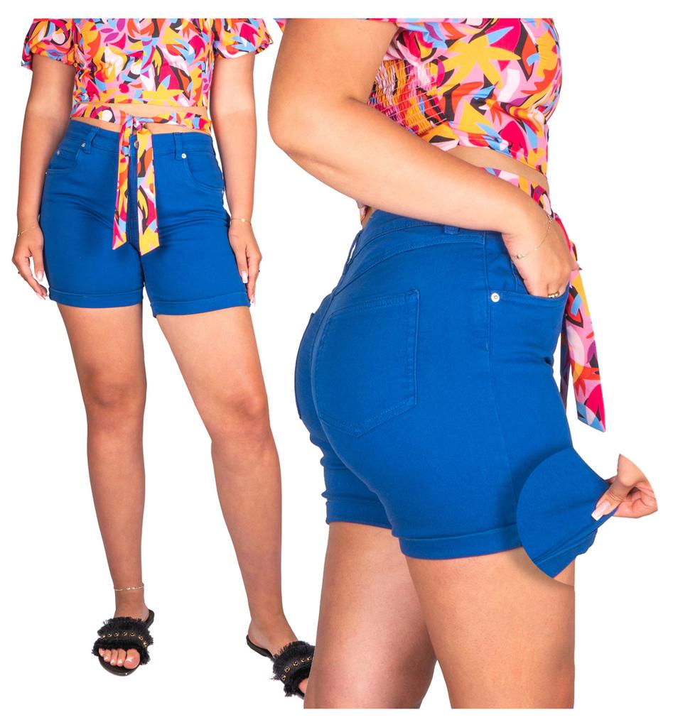 Krótkie Spodenki Jeansowe Damskie Bermudy Szorty Eleganckie 44 Xxl Firi