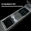 Car Central Armrest Storage Box For Tesla Model 3 / Y  2022 2023 Hidden Box Cup Holder Flocking Organizer Containersr